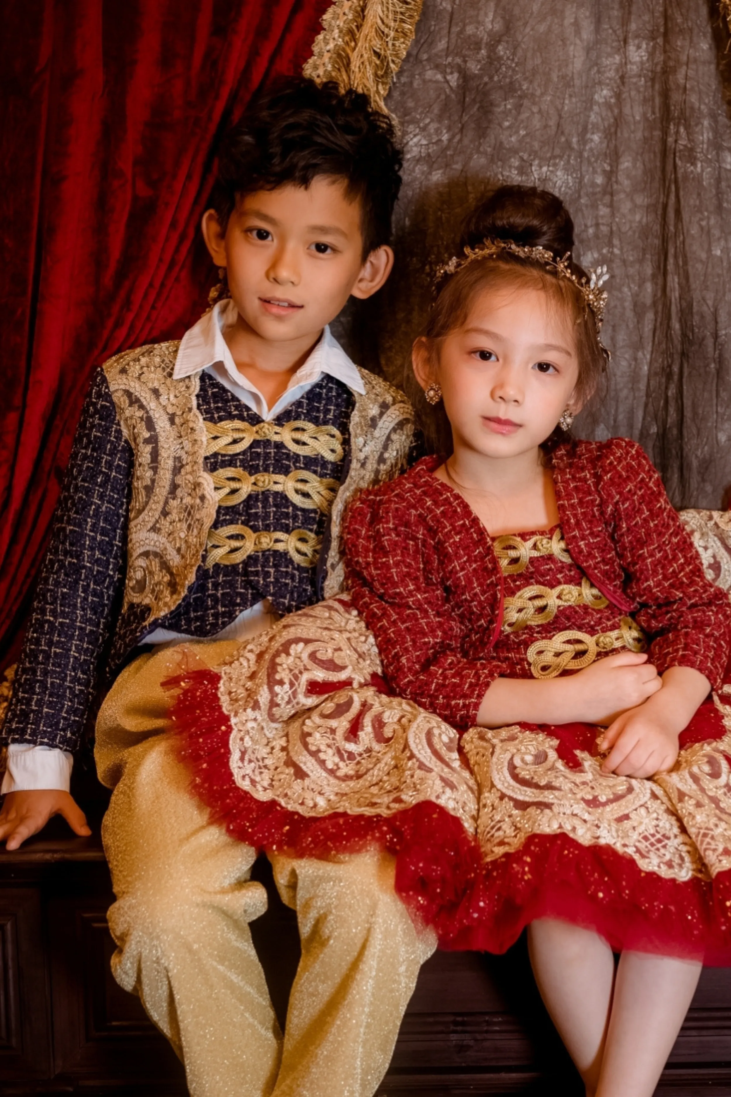 Nutcracker Boy Set (Jacket   Vest   Trousers)