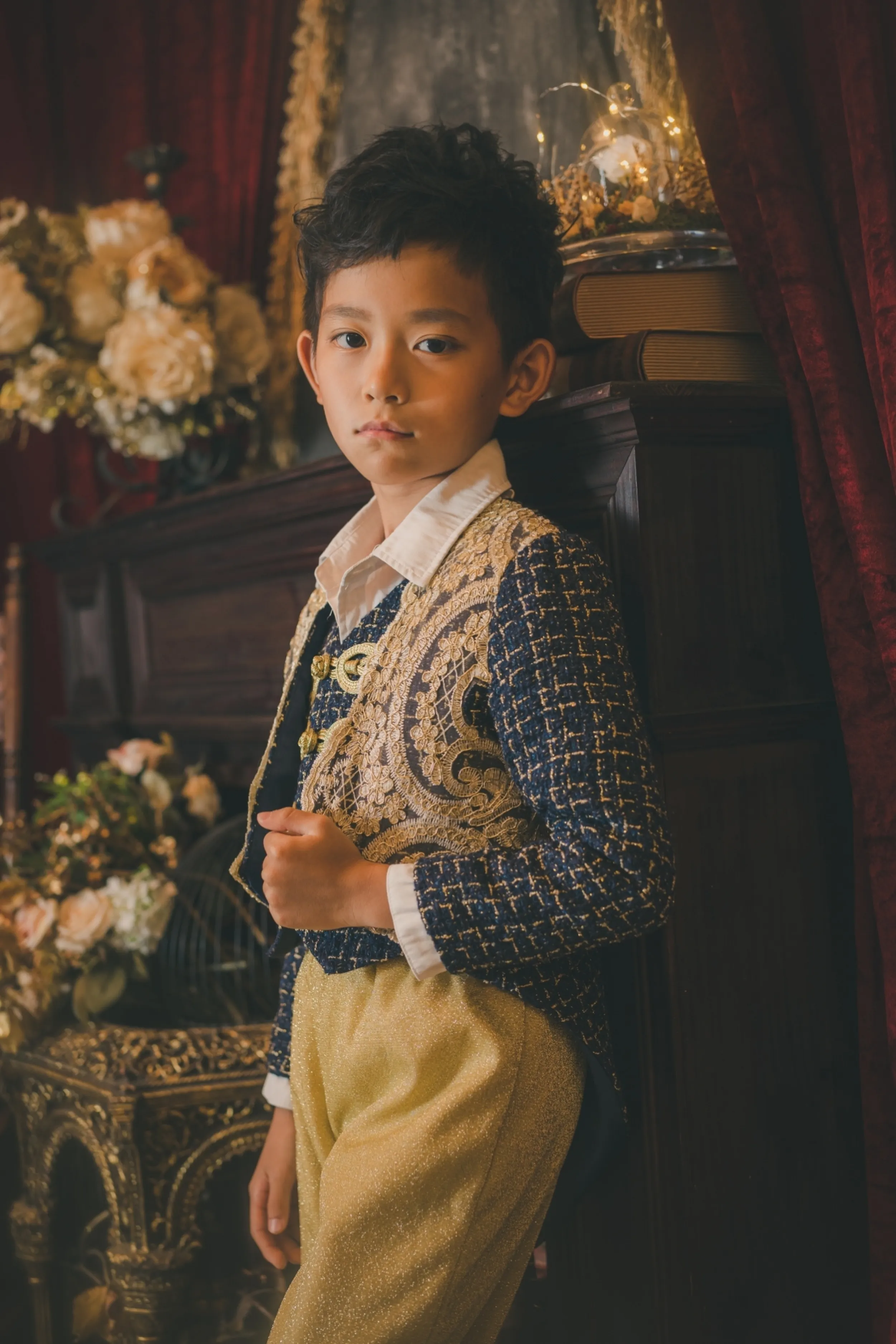 Nutcracker Boy Set (Jacket   Vest   Trousers)