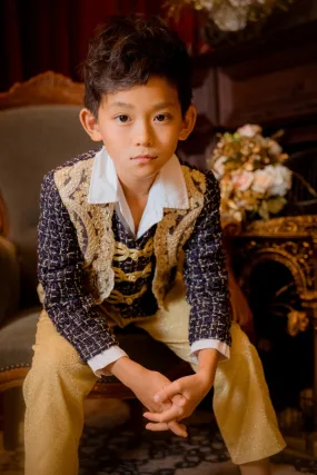Nutcracker Boy Set (Jacket   Vest   Trousers)