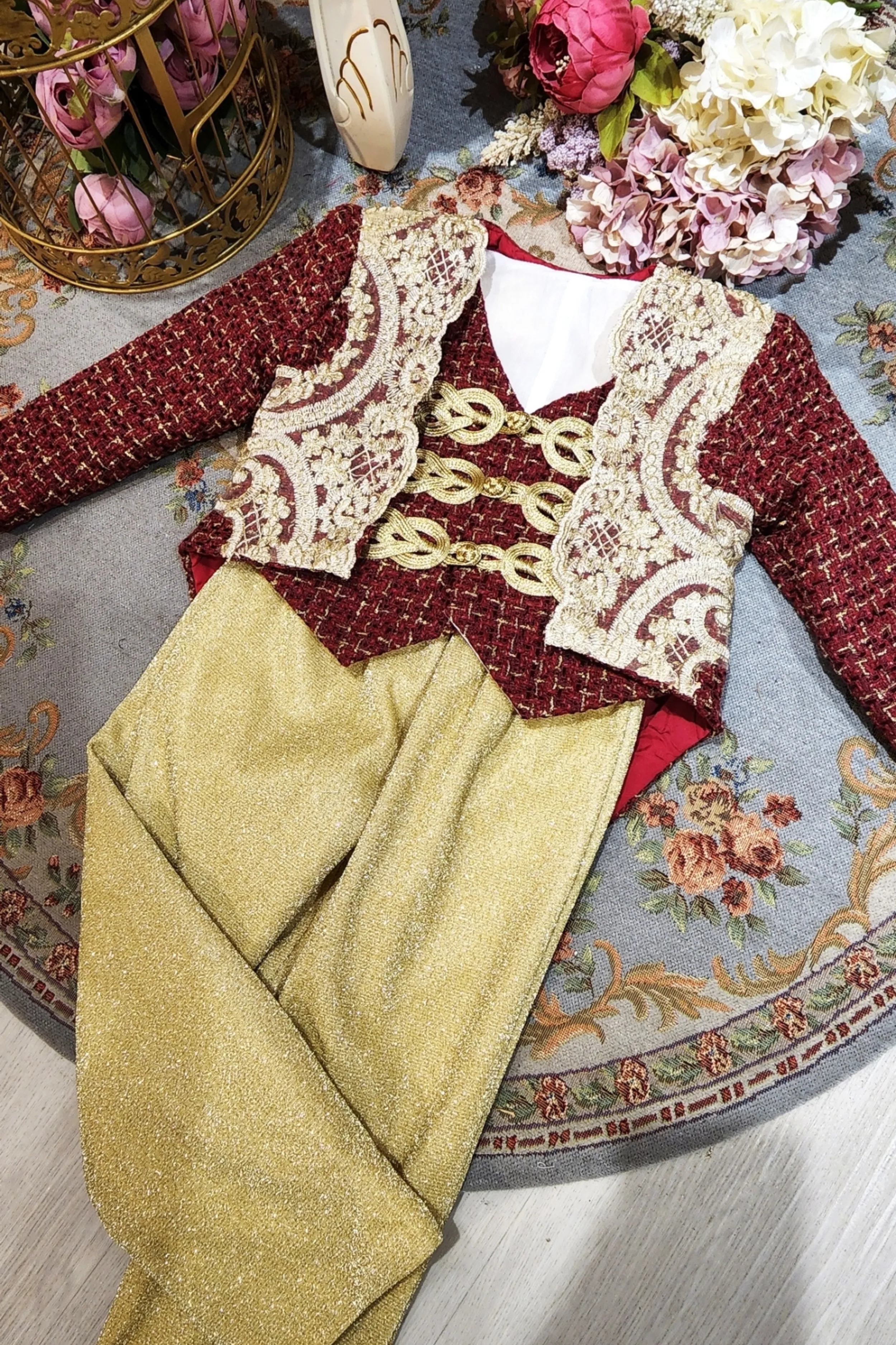 Nutcracker Boy Set (Jacket   Vest   Trousers)