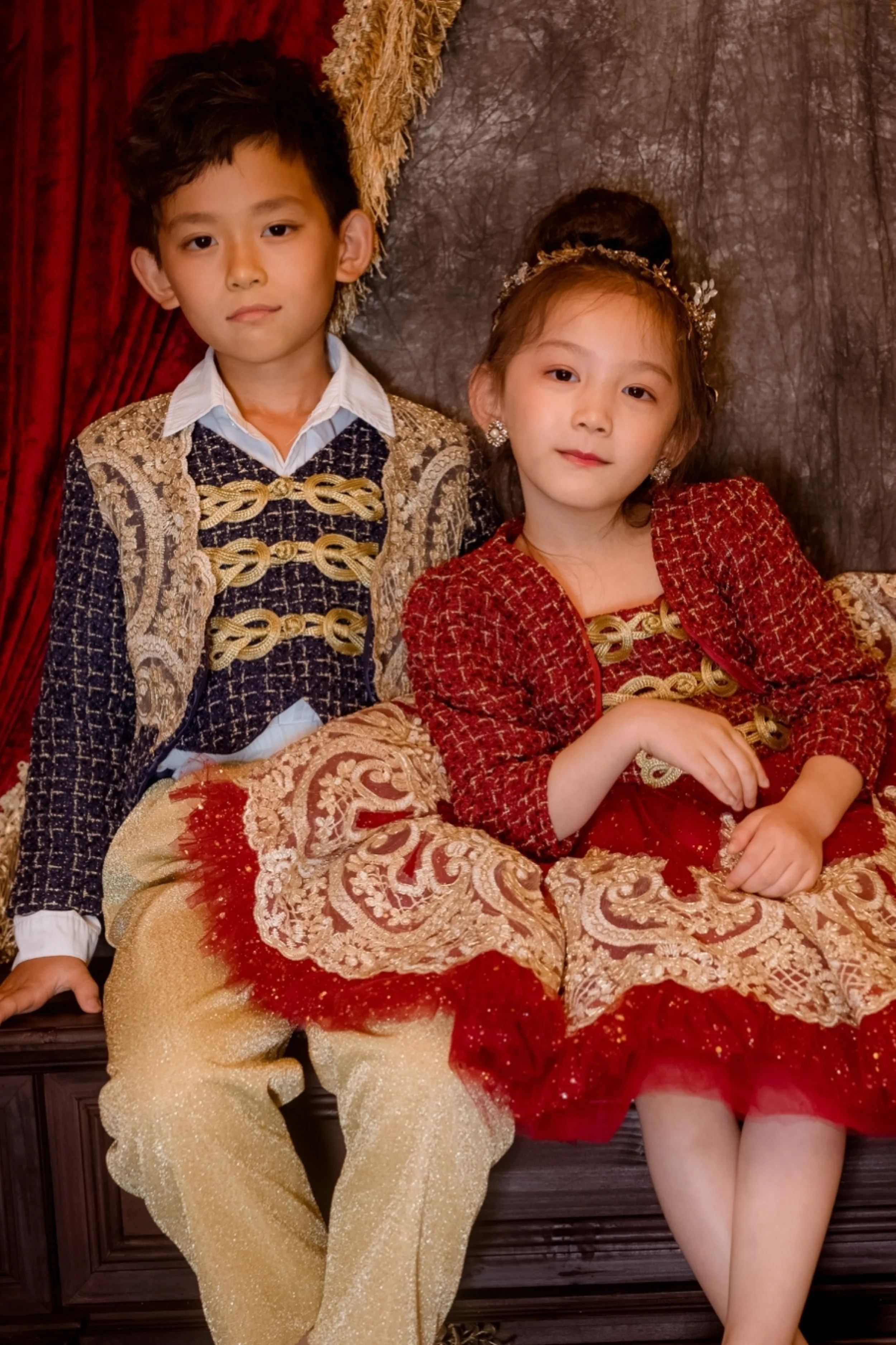 Nutcracker Boy Set (Jacket   Vest   Trousers)