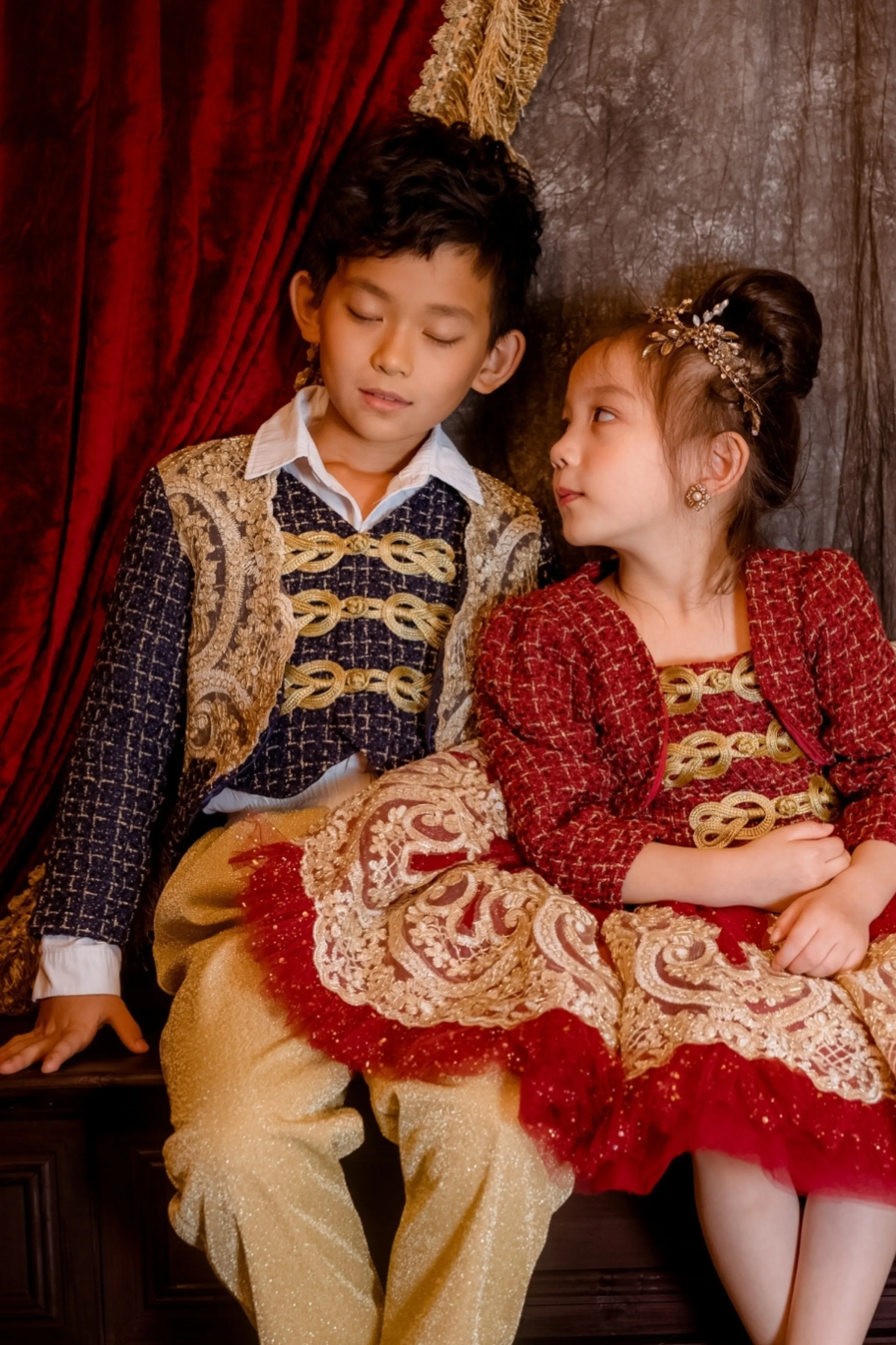 Nutcracker Boy Set (Jacket   Vest   Trousers)