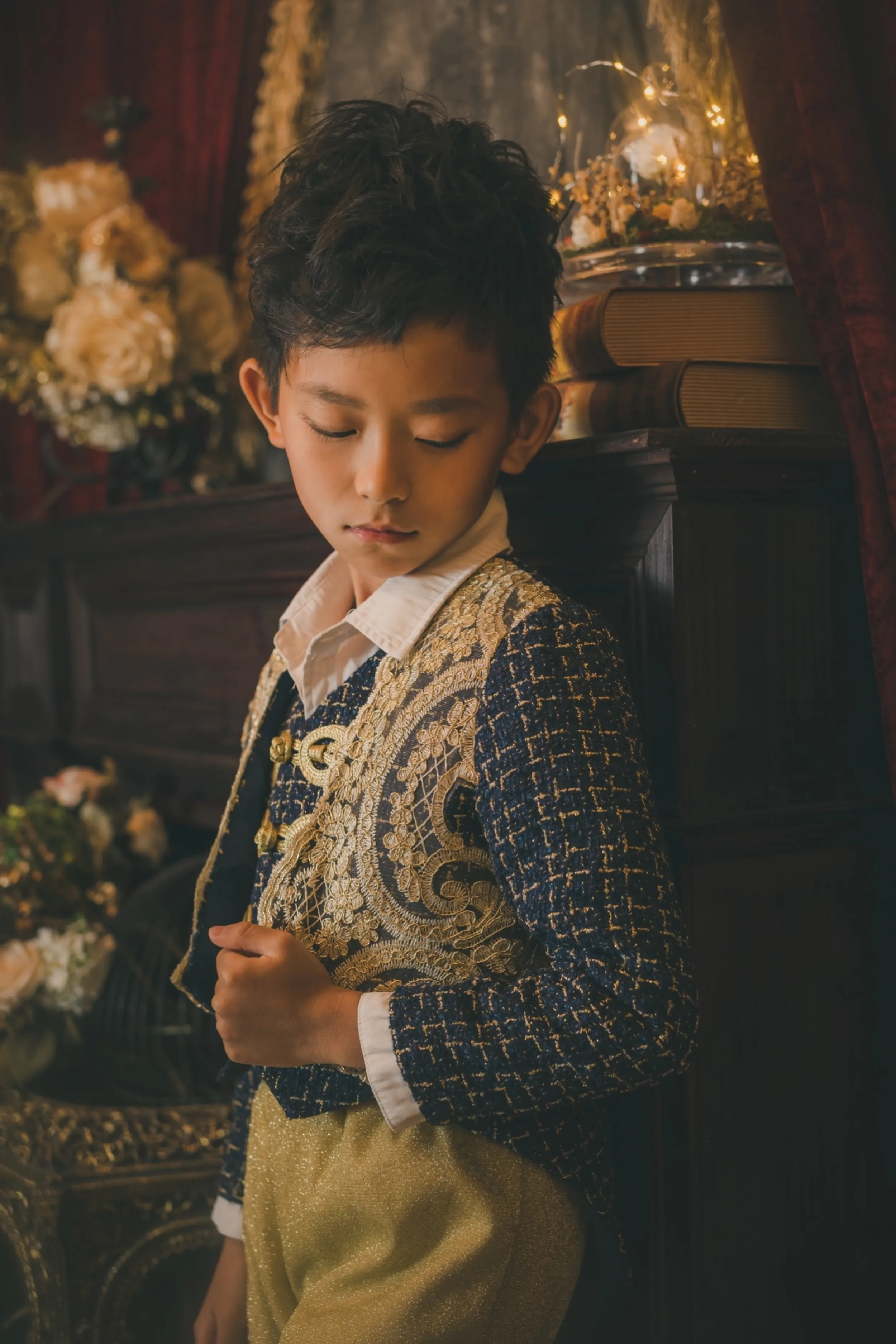Nutcracker Boy Set (Jacket   Vest   Trousers)