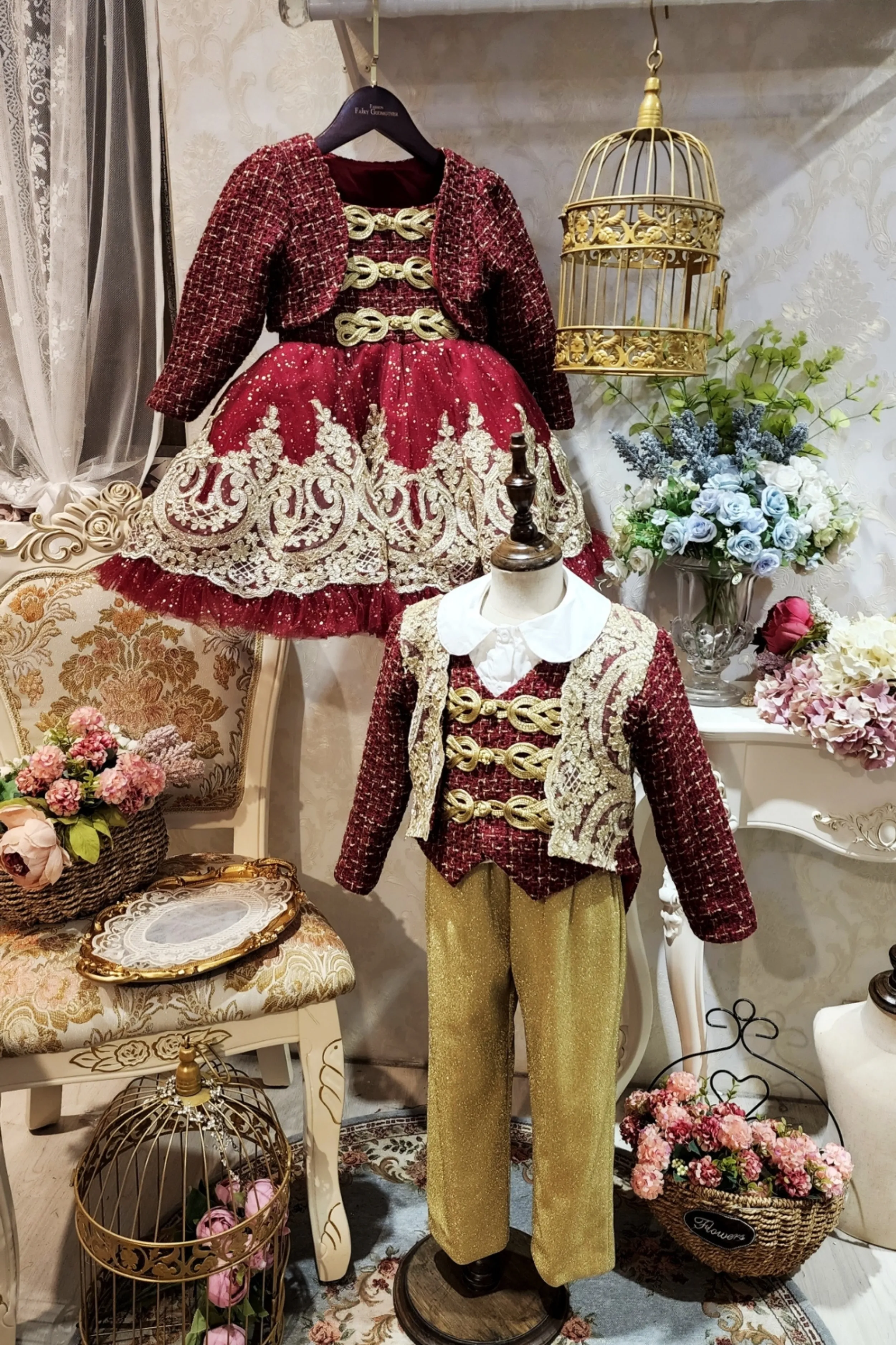 Nutcracker Boy Set (Jacket   Vest   Trousers)