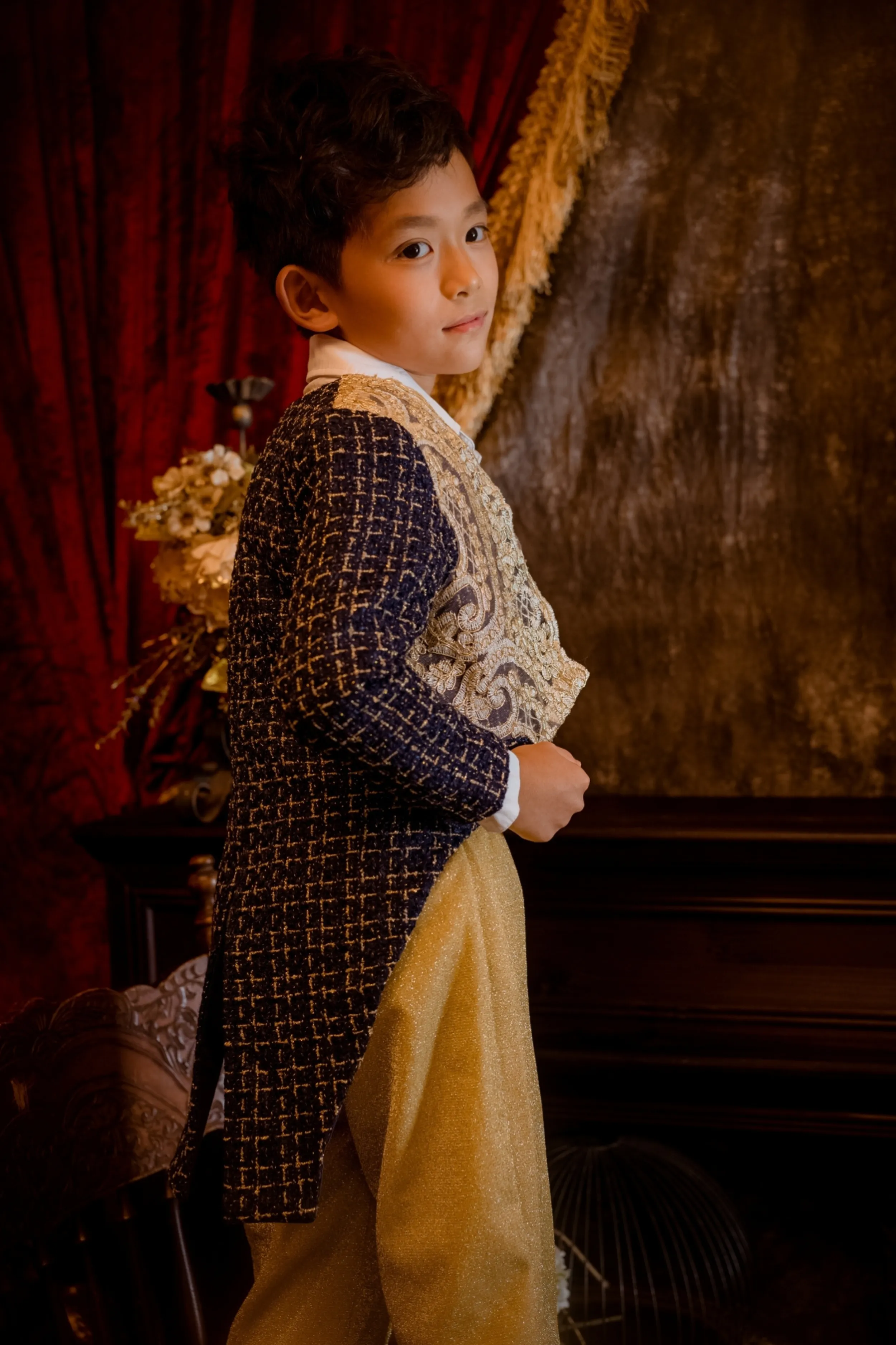 Nutcracker Boy Set (Jacket   Vest   Trousers)