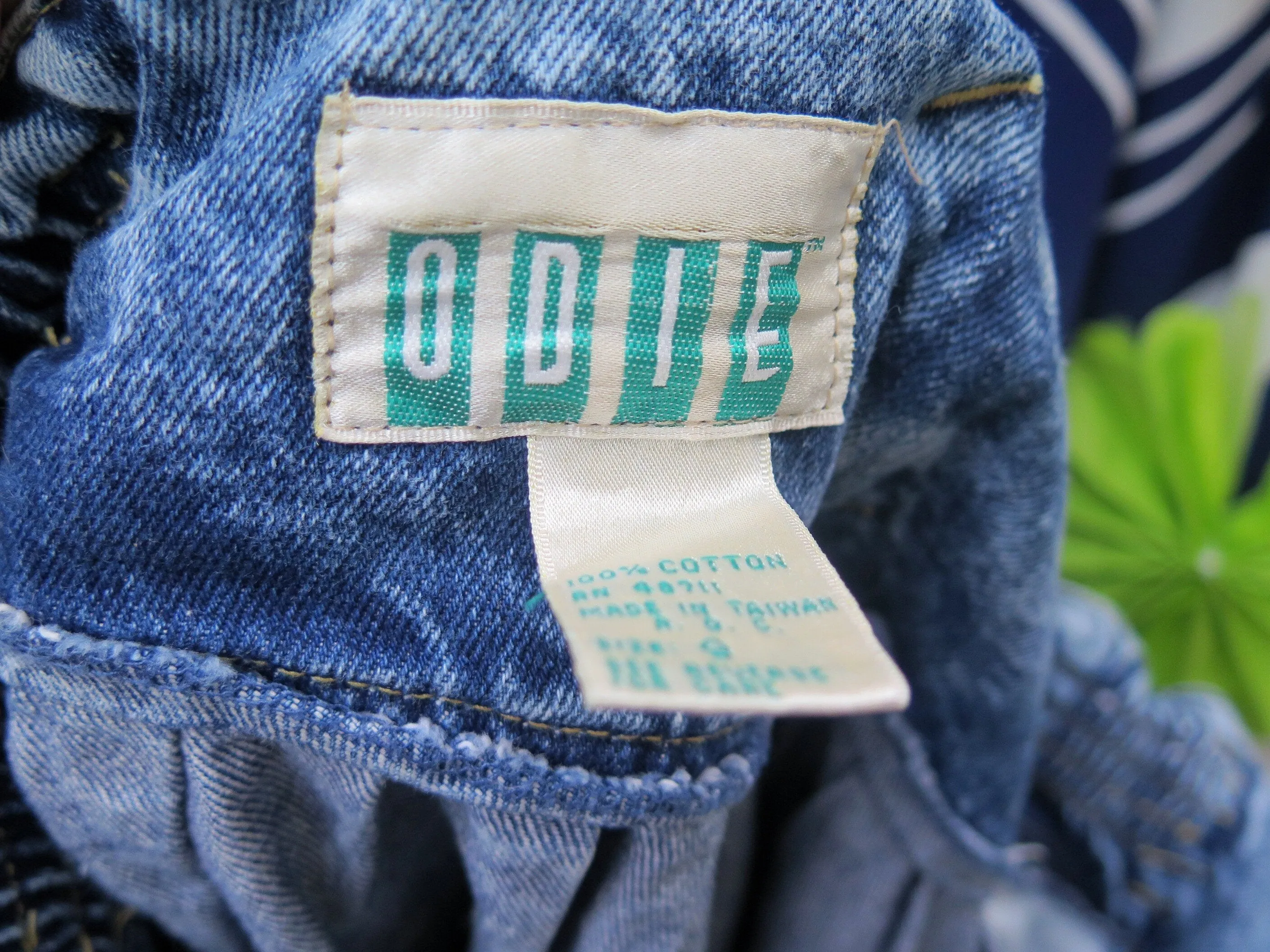 Odie, Cool-lottes! | Vintage 1950s 1969s Denim Flare loose-fit Culotte pants