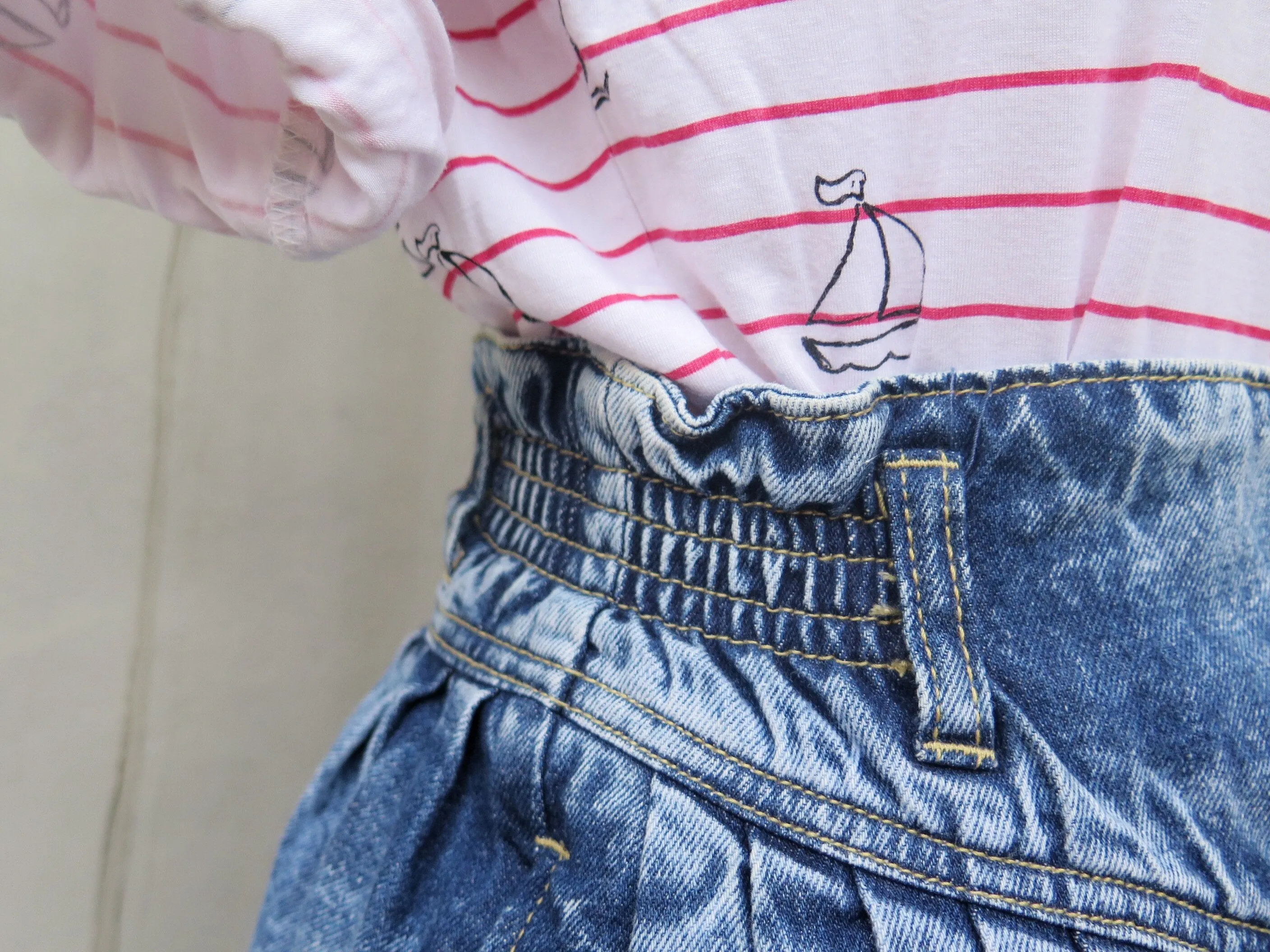 Odie, Cool-lottes! | Vintage 1950s 1969s Denim Flare loose-fit Culotte pants