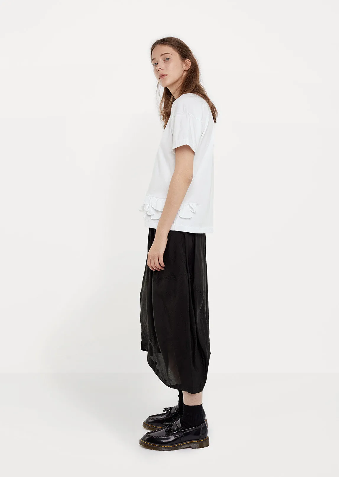Oversized Taffeta Pant