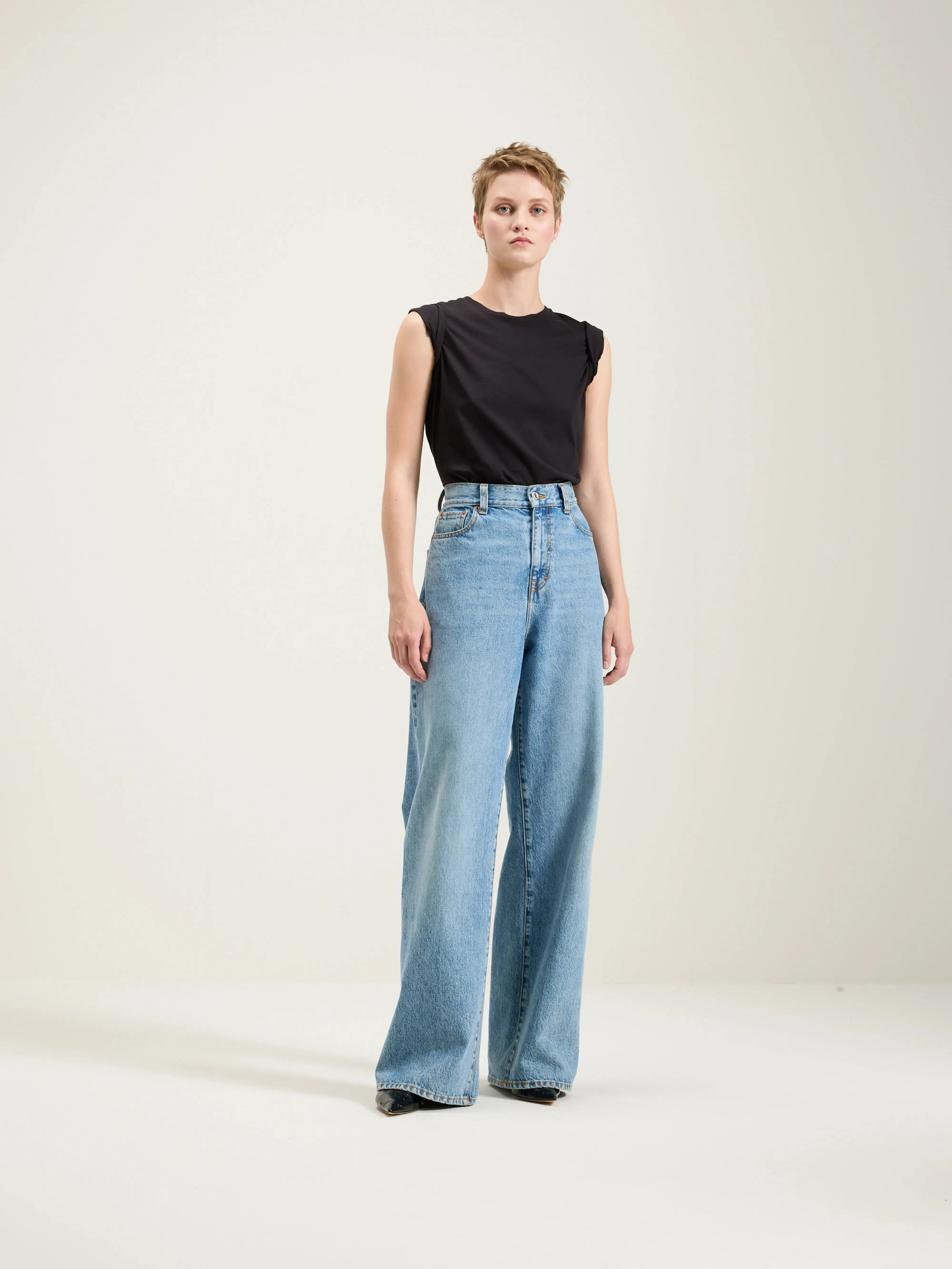Parthe boyfriend jeans (242 / W / USED LT BLUE)