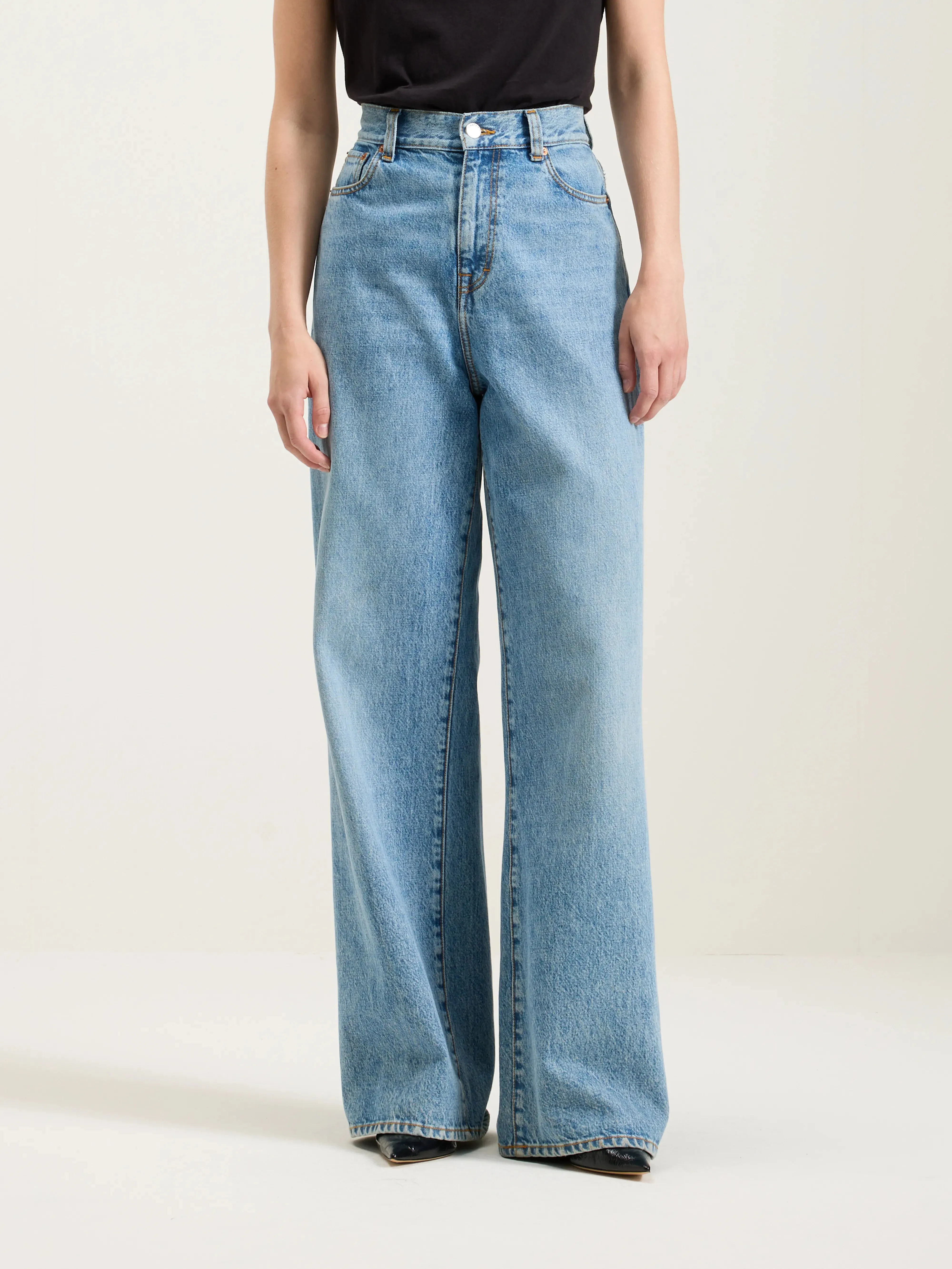 Parthe boyfriend jeans (242 / W / USED LT BLUE)