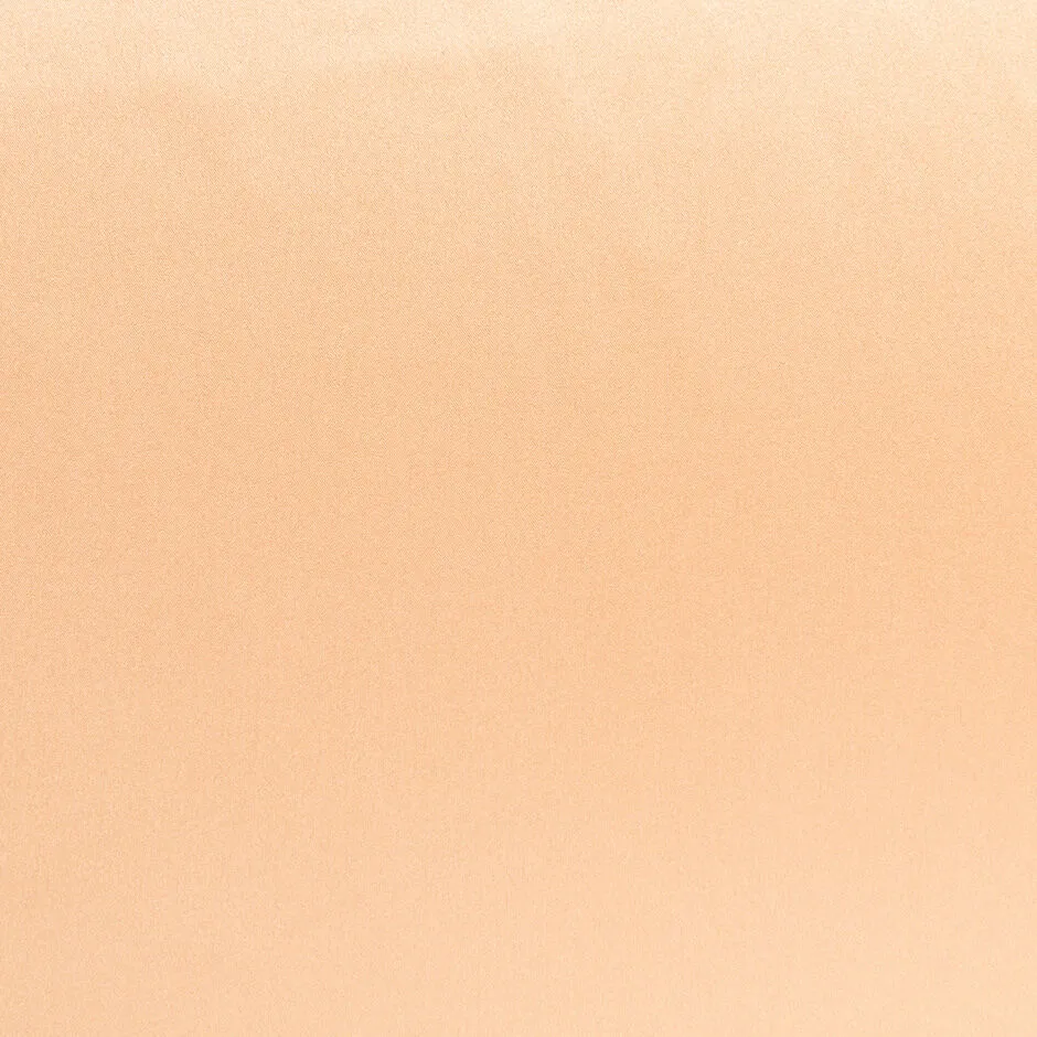 Peach Stretch Satin