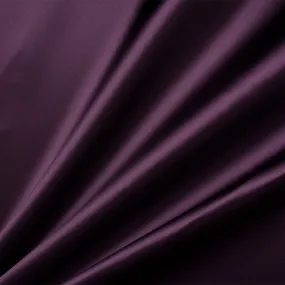 Plum Purple Stretch Satin
