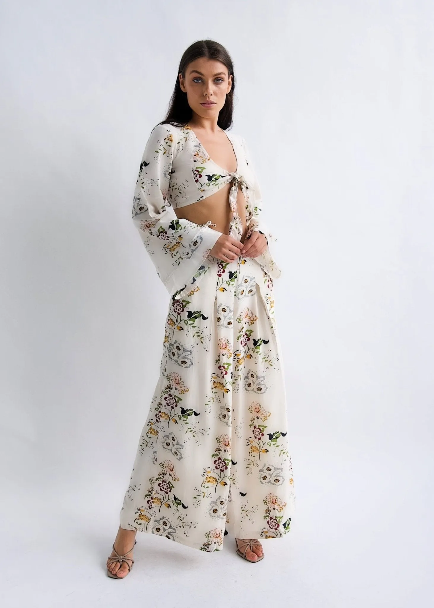 "Wonderland" Vintage Floral Culottes
