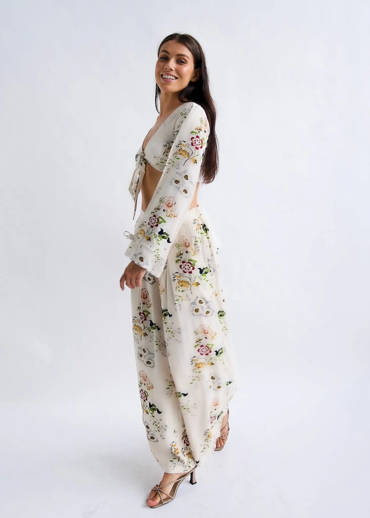 "Wonderland" Vintage Floral Culottes