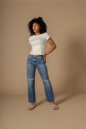 Sawyer Boyfriend Jeans || Mason