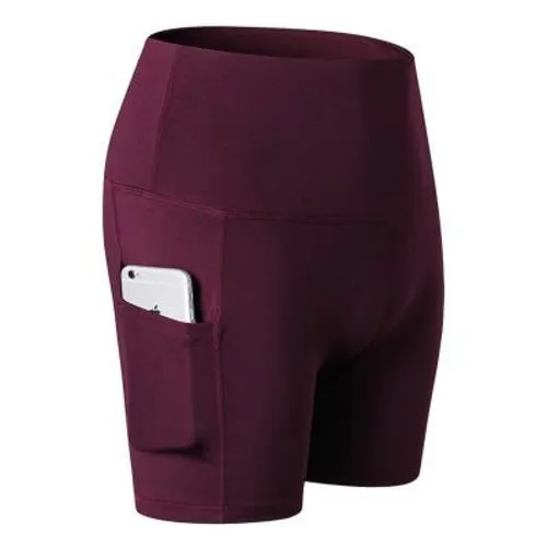 Three-point yoga shorts