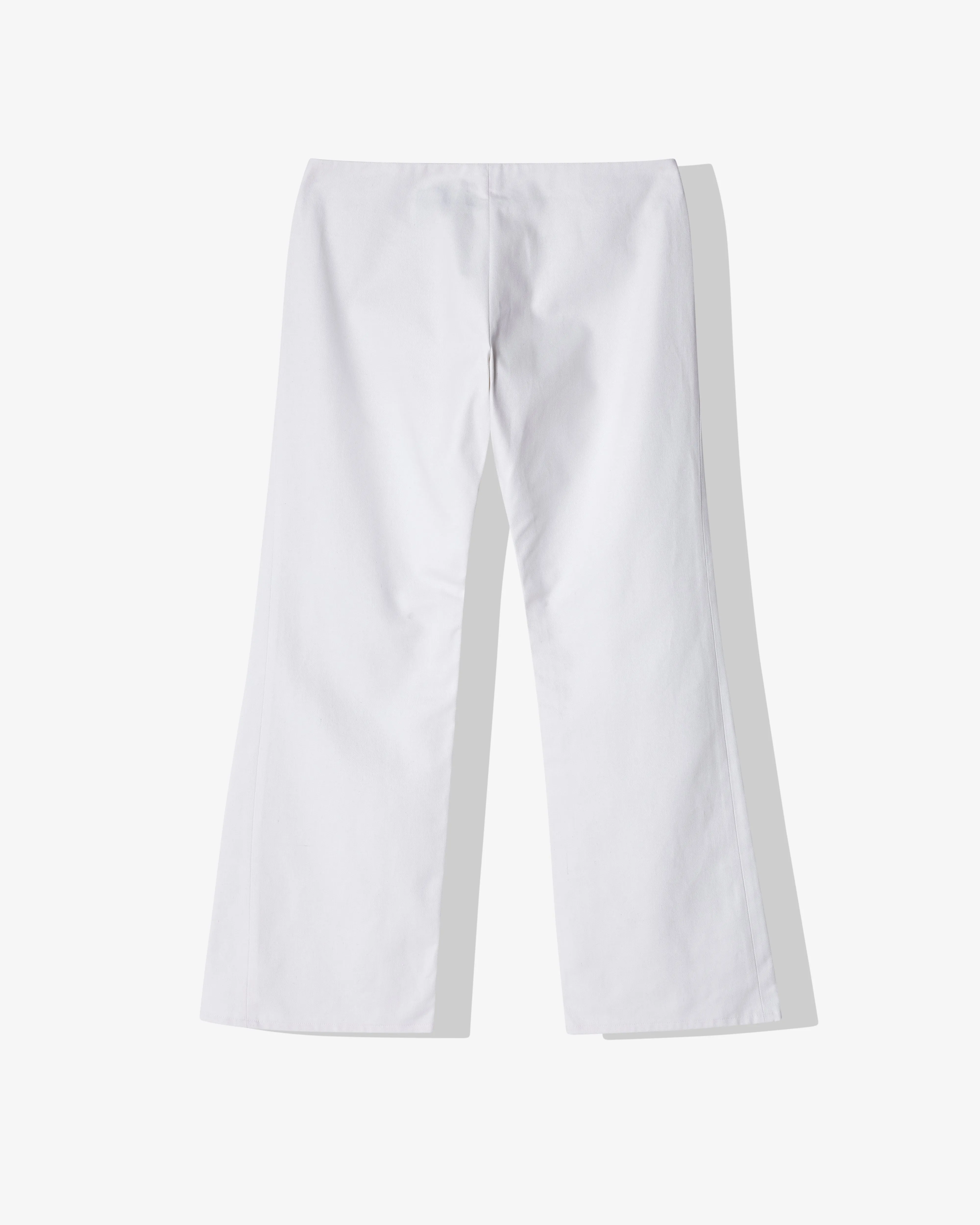 Torisheju - Women's Snipped Trousers - (White)
