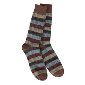 Transit Chestnut Spiral Socks (Men's)
