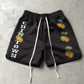 Trendy Print Street Sports Shorts