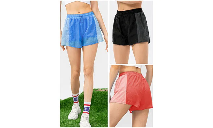 Women Running Shorts 2-in-1