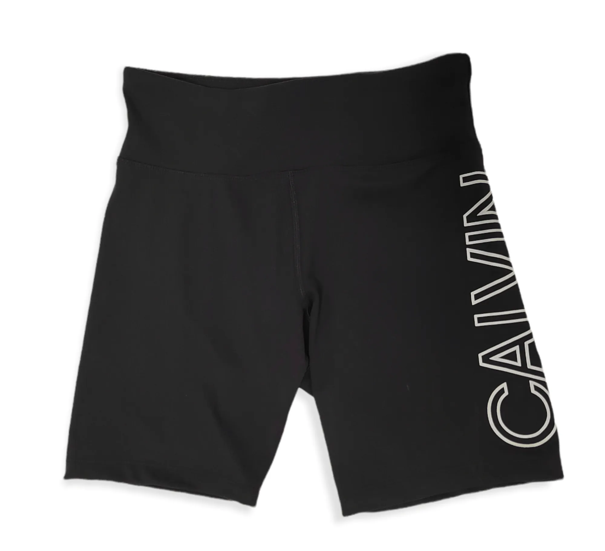 Women Sports Shorts - Black (logo in white)