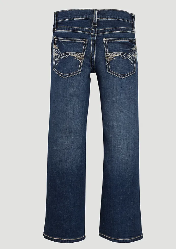 WRANGLER BOY'S 20X VINTAGE BOOTCUT SLIM FIT JEAN (8-20) IN MIDLAND STYLE 42JWXMD
