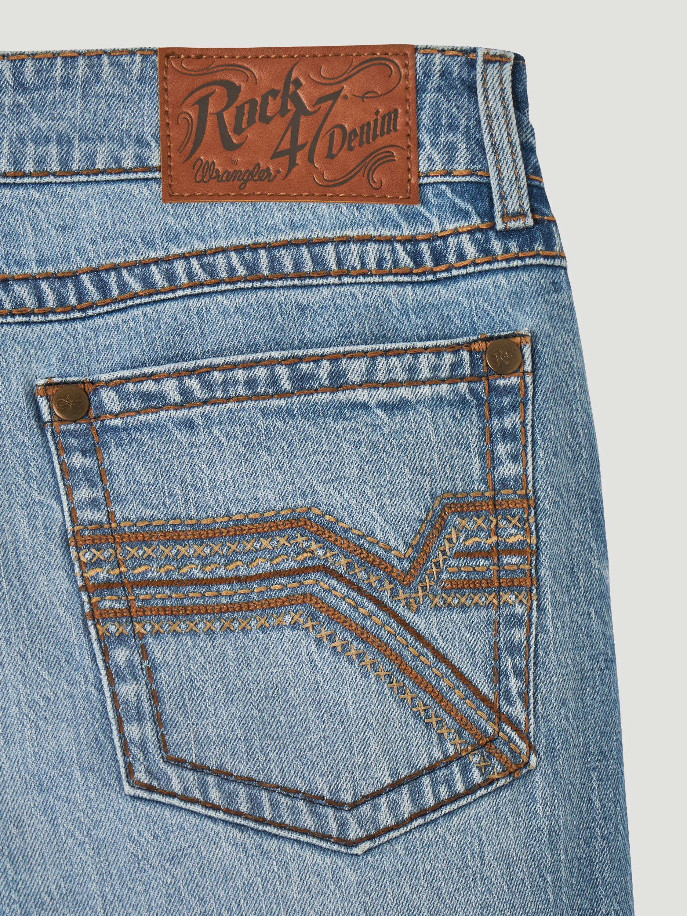 Wrangler Men's Old Maple Rock 47 Slim Boot Jean