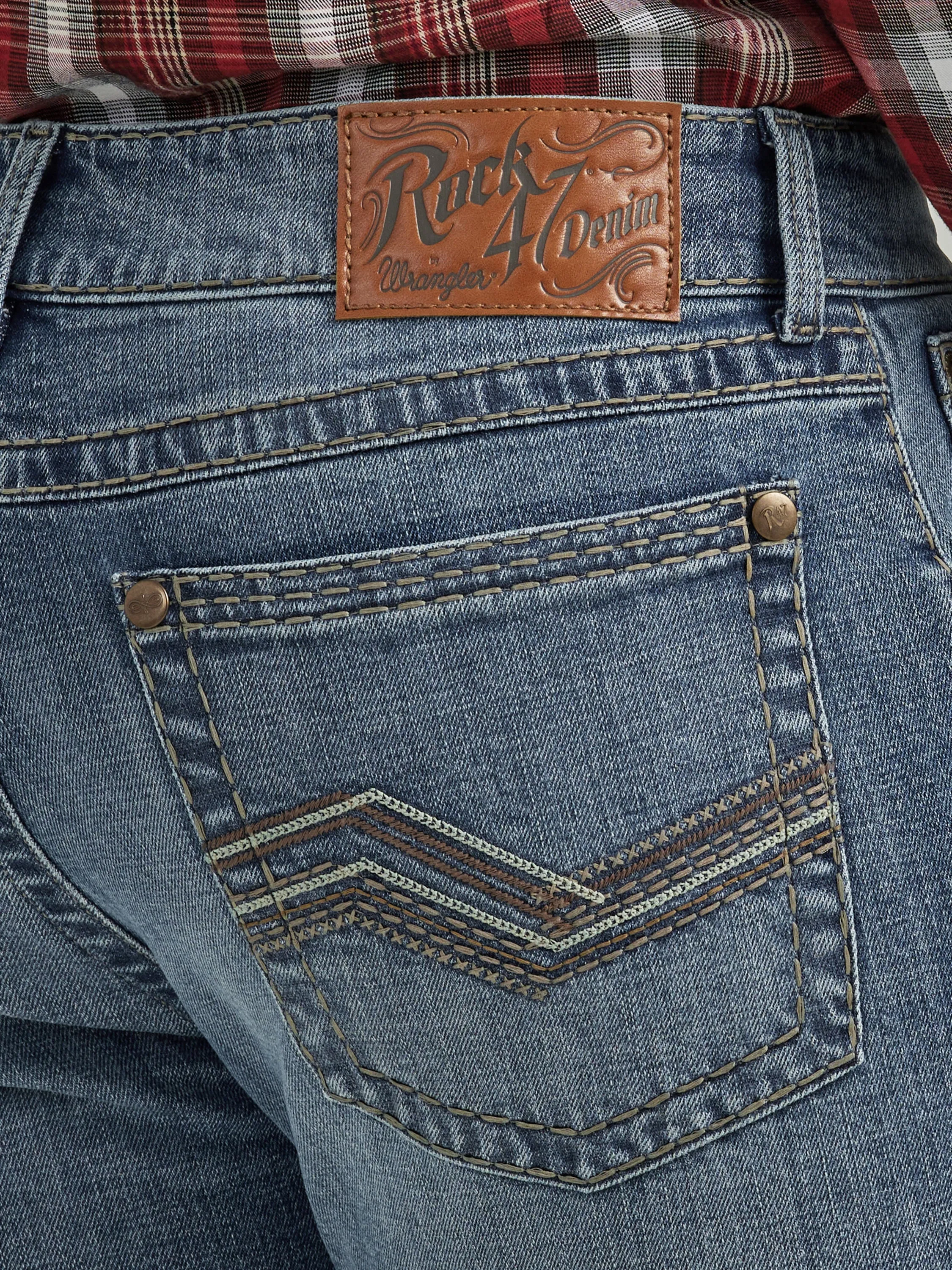 Wrangler Rock 47 Men's Bufflehead Slim Straight Jean