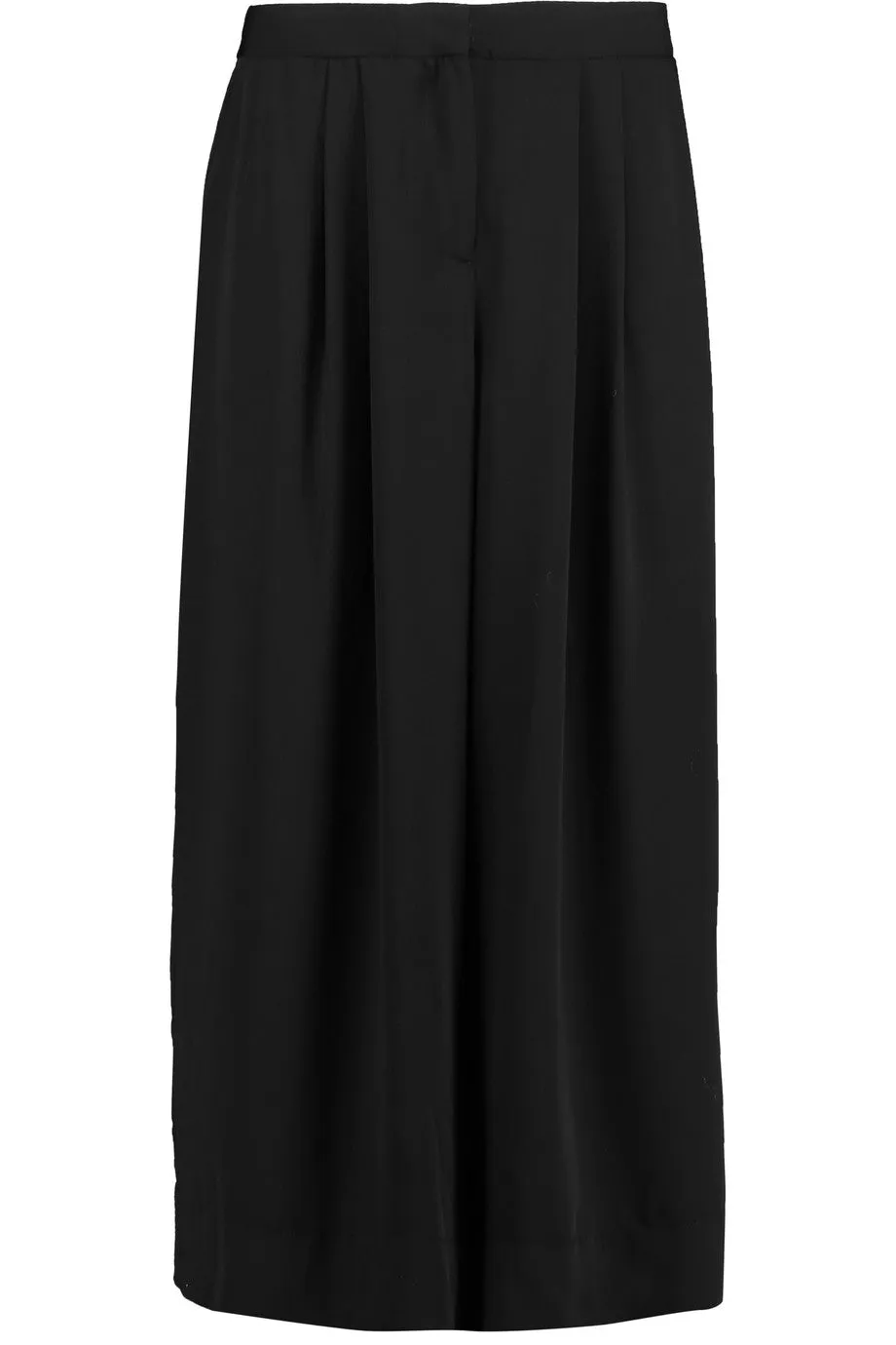 ZIMMERMANN Black Tuck crepe culottes pants trousers  Ladies